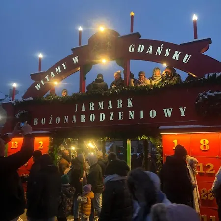 아파트 Old Town Zuraw Gdanski *